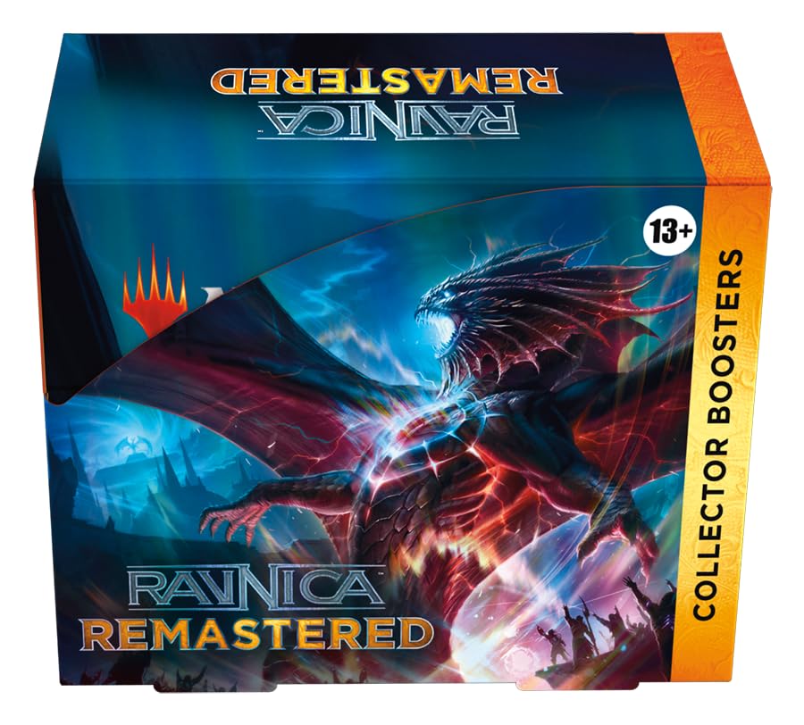 Magic: The Gathering Ravnica Remastered Collector Booster Box - 12 Packs (180 Magic Cards)