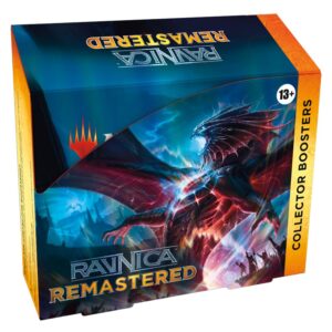 Magic: The Gathering Ravnica Remastered Collector Booster Box - 12 Packs (180 Magic Cards)