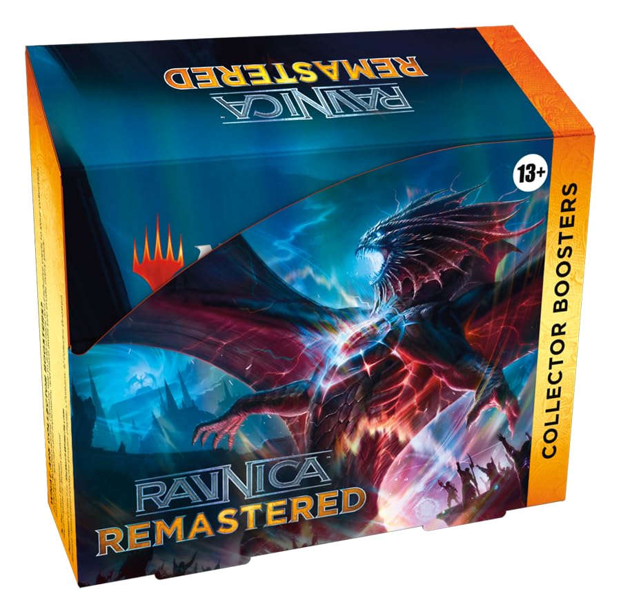 Magic: The Gathering Ravnica Remastered Collector Booster Box - 12 Packs (180 Magic Cards)