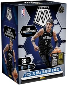 2023 panini mosaic basketball card blaster box - 36 basketball cards per box