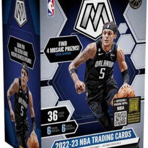 2023 Panini Mosaic Basketball Card Blaster Box - 36 Basketball Cards per Box