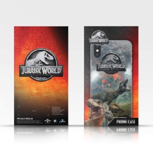 Head Case Designs Officially Licensed Jurassic Park Dinosaurs 3 III Key Art Leather Book Wallet Case Cover Compatible with Apple iPhone 15 Pro Max