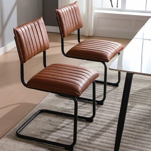 BV Vintage Suede Mid Century Dining Chairs Set of 4 - Elegant and Comfortable