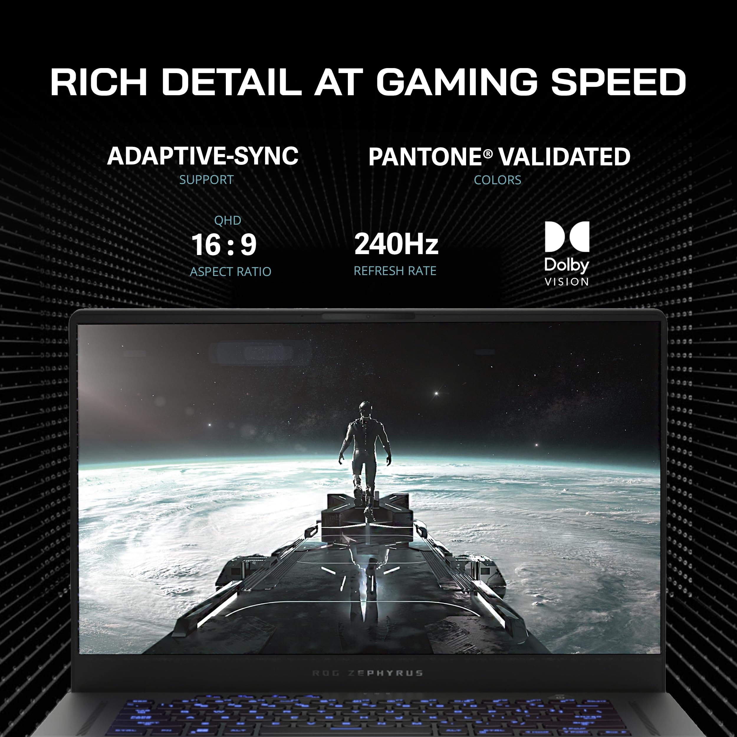 asus ROG Zephyrus G15 15.6'' 240Hz QHD Gaming Laptop, AMD Ryzen 9 6900HS, GeForce RTX 3080 8GB GDDR6, 40GB DDR5 RAM, 1TB PCIe SSD, Backlit Keyboard, HD Webcam, Win 11 Pro, Gray, 32GB USB Card