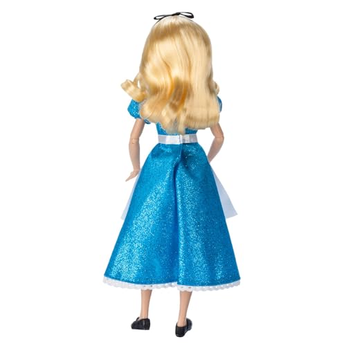 Disney Store Official Alice Classic Doll from Alice in Wonderland - 10-Inch - Detailed Design Recapturing Movie Magic - Perfect for Fans & Collectors