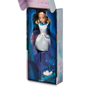 Disney Store Official Alice Classic Doll from Alice in Wonderland - 10-Inch - Detailed Design Recapturing Movie Magic - Perfect for Fans & Collectors