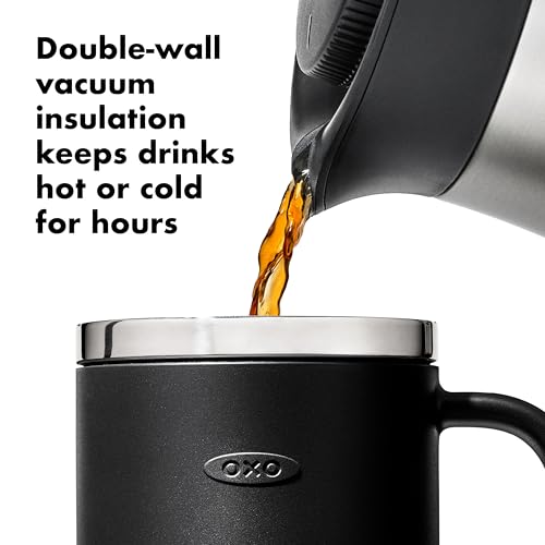 OXO Strive Insulated Coffee Mug with Handle 16 oz/475 mL