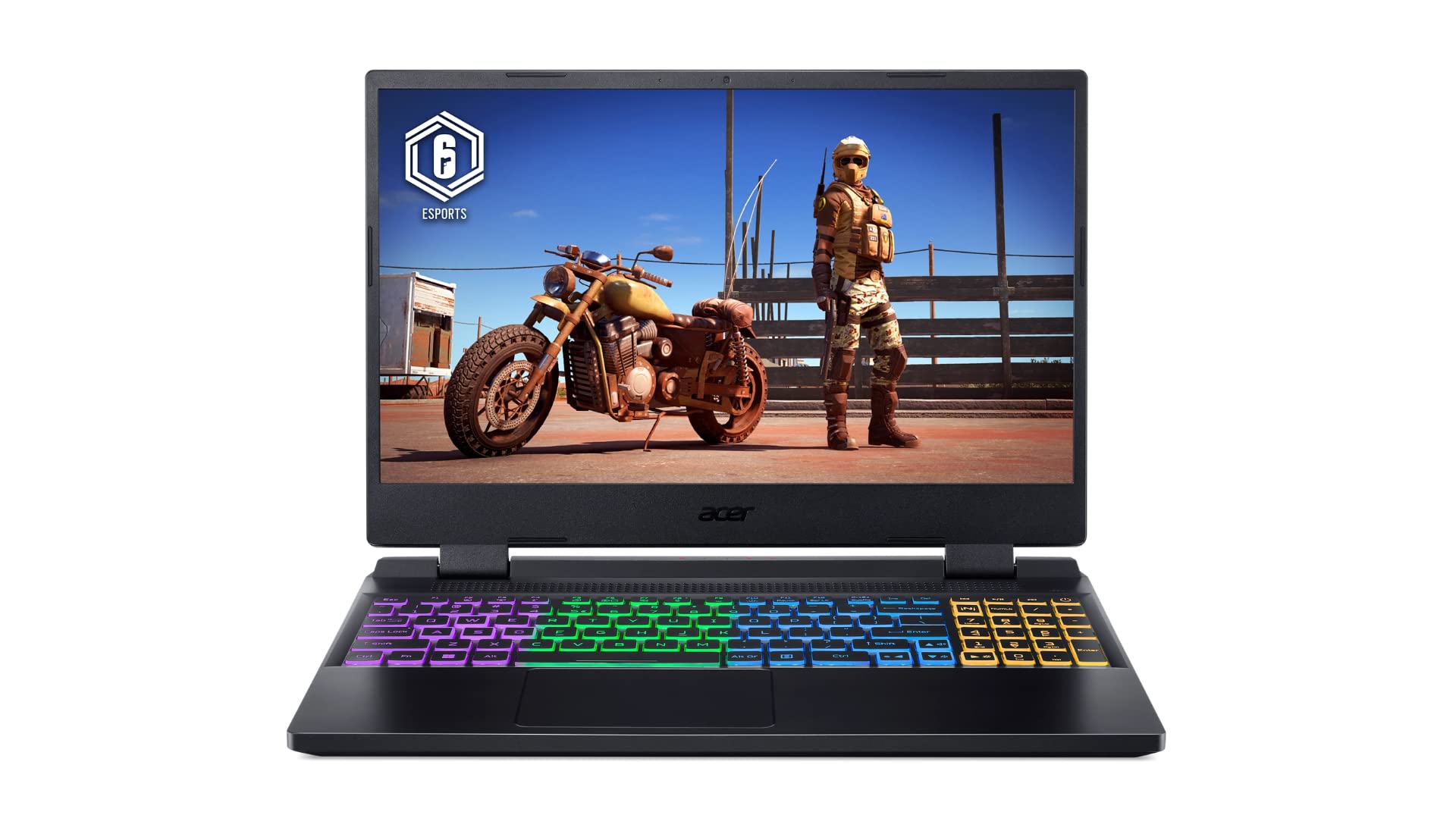 Acer Nitro 5 15.6" 165Hz FHD (1920x1080) IPS Gaming Laptop | Intel i7-12650H 10-Core | NVIDIA GeForce RTX 4060 | 4-Zone RGB Backlit Keyboard | Thunderbolt 4 | WiFi 6 | 64GB DDR5 4TB SSD | Win10 Pro