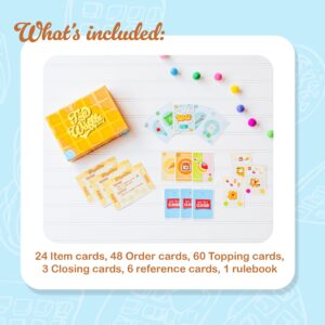 Lovemore Games Top Waffle Card Game - Beautifully Delicious Game for Kids, Teens, Adults, and Family Game Night - Great Gift for Ages 7+, 2-6 Players, 30-45 Minutes