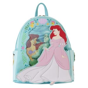 Loungefly Disney The Little Mermaid Ariel Princess Lenticular Mini Backpack