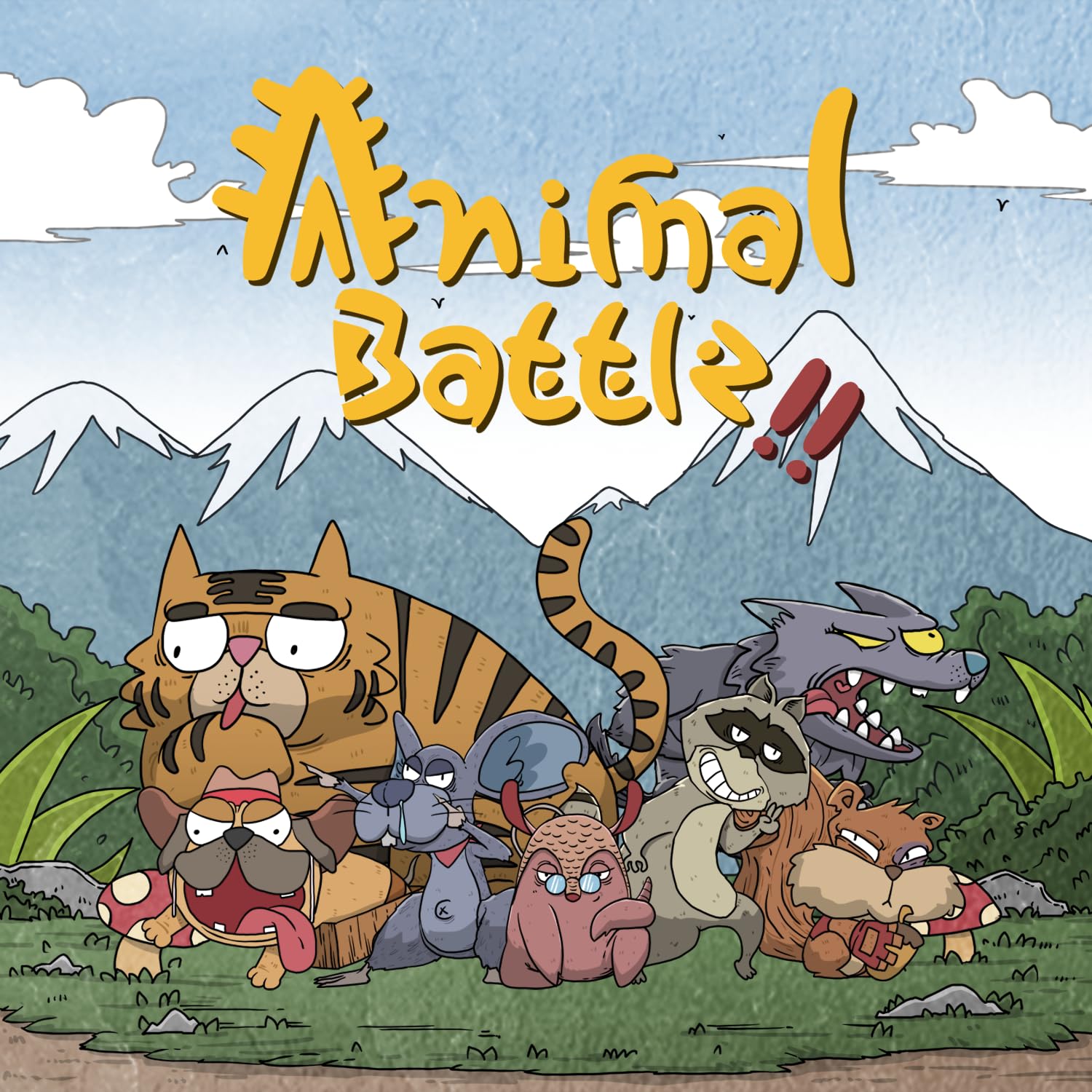 Animal Battle Party Card Games For Family Game Night - Best Gift For Adults, Teens & Kids And Fans Of Family Games , Board Games And Card games - Easy Fun Family Party Games - 2-8 Players - Age 7+