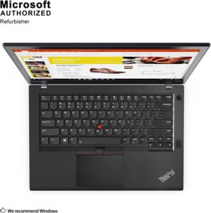 lenovo thinkpad t470 14 ips full hd fhd, business laptop (14-inch intel core i5-6300u, 16gb ddr4 ram, 256gb pcie nvme m.2 ssd) thunderbolt, type-c, hdmi, rj-45, windows 10 pro (renewed)