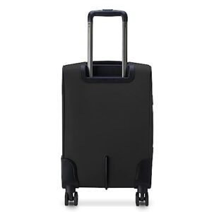 DELSEY Paris Sky Lite Softside Expandable Luggage with Spinner Wheels, Black, 2 Piece Set (19/24)