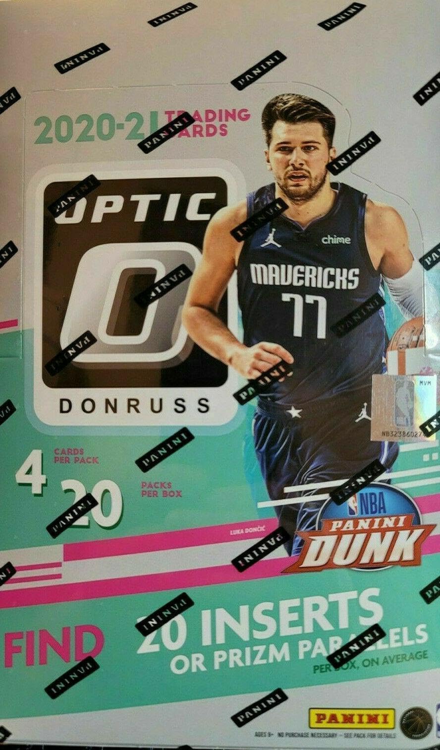 2020/21 Panini Donruss Optic Basketball 20-pack Retail Box - Basketball Cards