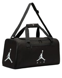 nike air jordan sport small duffel bag (55l) (black)