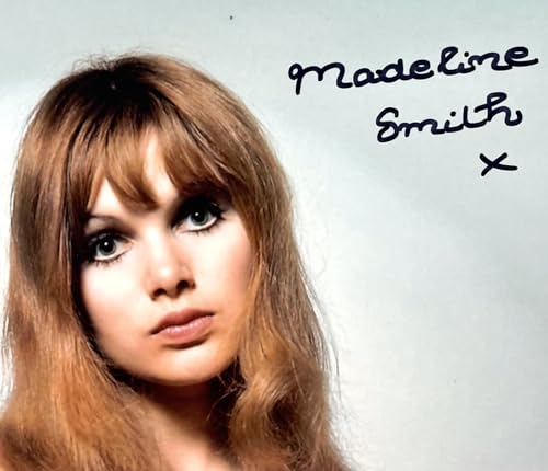 MADELINE SMITH Autograph SIGNED 8x10 PHOTO Frankenstein and the Hammer Horror Films JSA Certified Authentic AH96140