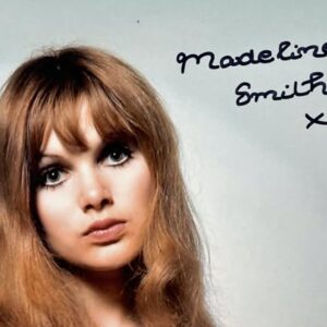 MADELINE SMITH Autograph SIGNED 8x10 PHOTO Frankenstein and the Hammer Horror Films JSA Certified Authentic AH96140