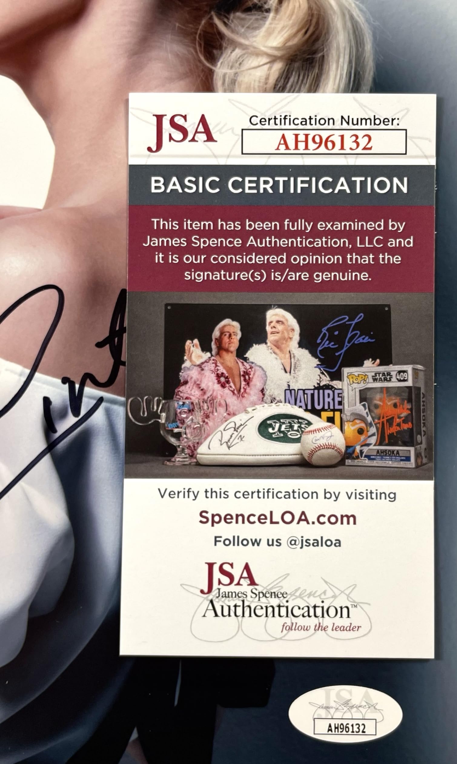 LOUISE LINTON Autograph SIGNED 8x10 PHOTO Cabin Fever Intruder JSA Certified Authentic AH96132