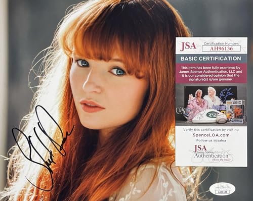 STEF DAWSON Autograph SIGNED 8x10 PHOTO The Hunger Games The Paper Store JSA Certified Authentic AH96136