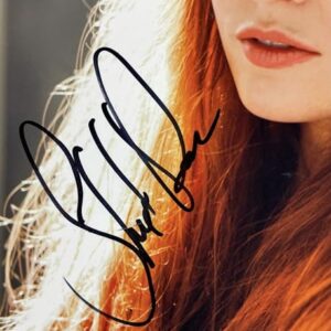 STEF DAWSON Autograph SIGNED 8x10 PHOTO The Hunger Games The Paper Store JSA Certified Authentic AH96136