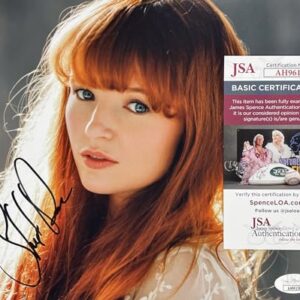 STEF DAWSON Autograph SIGNED 8x10 PHOTO The Hunger Games The Paper Store JSA Certified Authentic AH96136