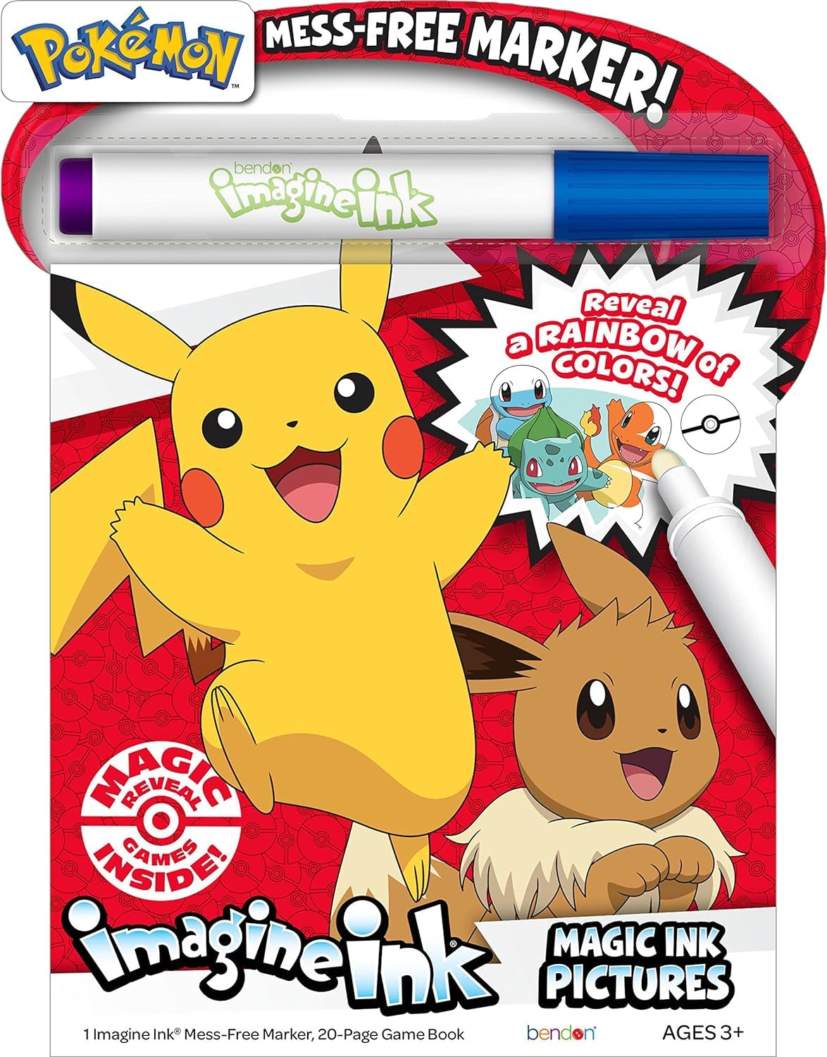 Pokemon Coloring Books Set for Kids Bundle with 3 Pokemon Coloring and Activity Books with Games, Puzzles, Stickers and More - Pokemon Gifts for Boys