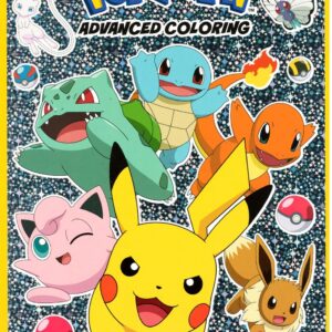 Pokemon Coloring Books Set for Kids Bundle with 3 Pokemon Coloring and Activity Books with Games, Puzzles, Stickers and More - Pokemon Gifts for Boys