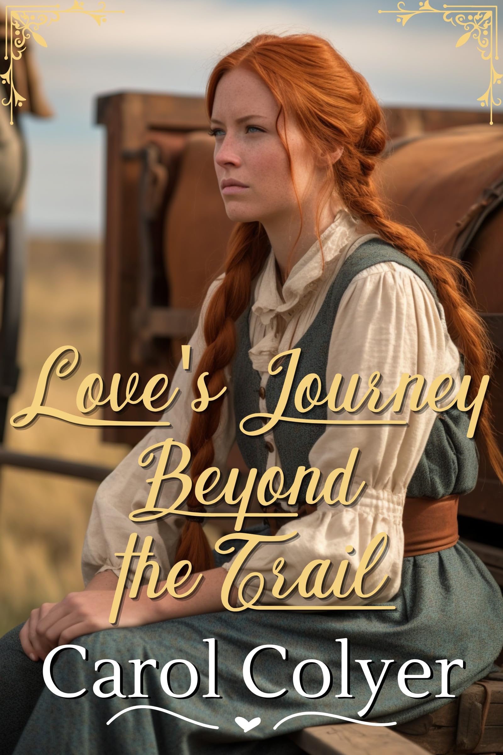 Love's Journey Beyond the Trail: A Historical Western Romance Novel (Hearts Across the Frontier)