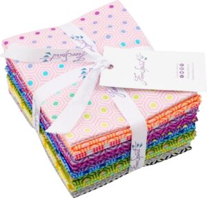 tula pink true colors all hexy 13 fat quarters freespirit