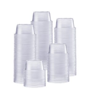 comfy package [250 count 2 oz. plastic disposable portion cups (no lids) souffle cups