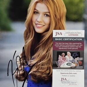 KATHERINE McNAMARA Signed Autographed 8x10 PHOTO Shadowhunters JSA Certified Authentic AH96087