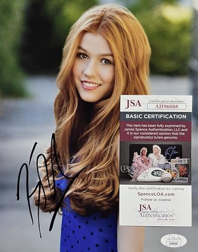 KATHERINE McNAMARA Signed Autographed 8x10 PHOTO Shadowhunters JSA Certified Authentic AH96087