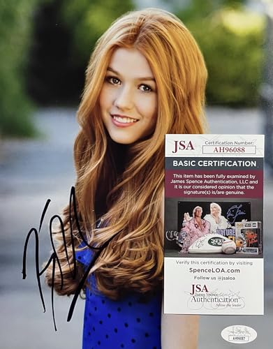 KATHERINE McNAMARA Signed Autographed 8x10 PHOTO Shadowhunters JSA Certified Authentic AH96087