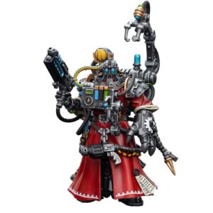 JOYTOY 1/18 Warhammer 40,000 Action Figure Adeptus Mechanicus Cybernetica Datasmith Collection Model (5 inch)