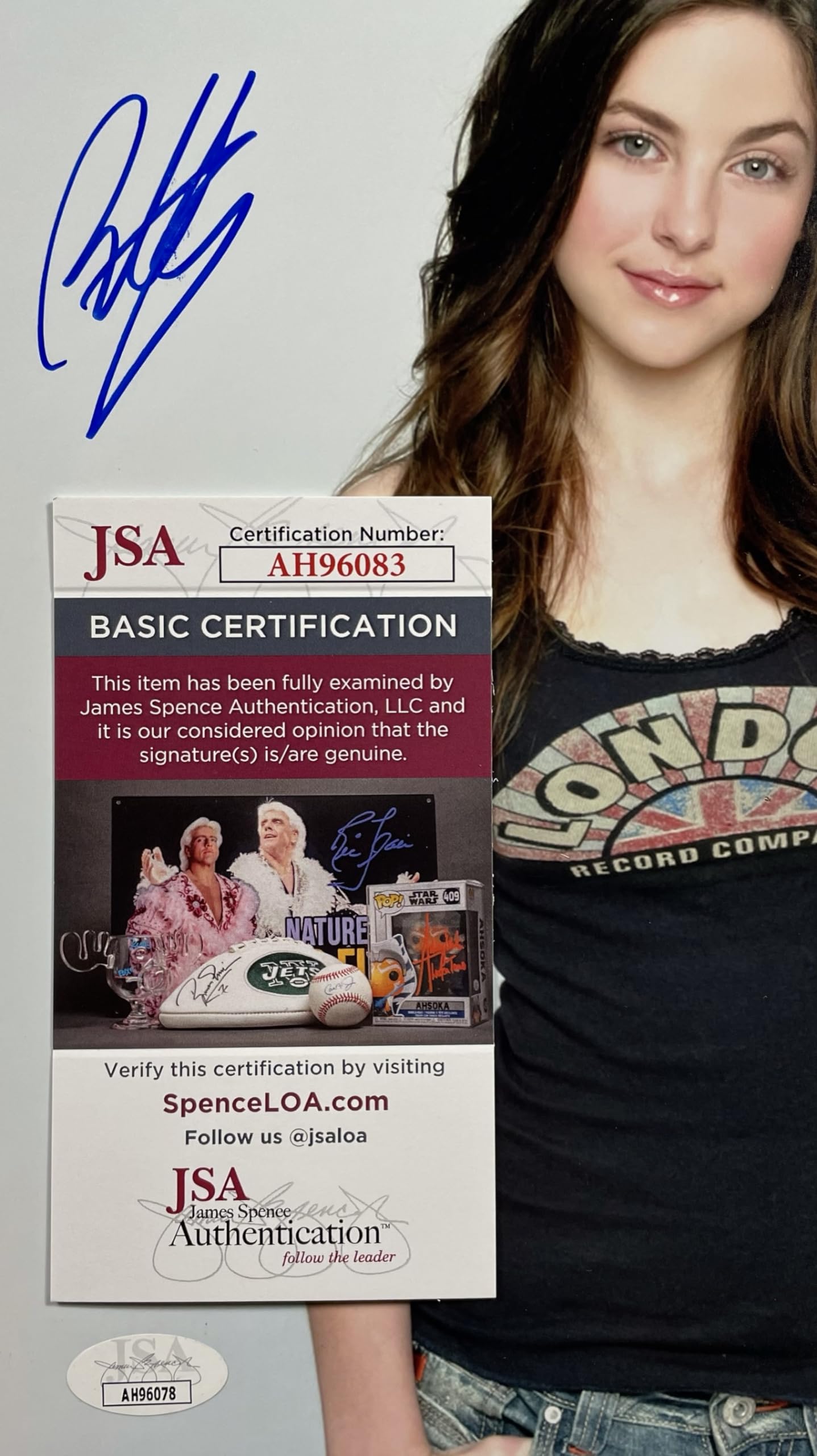 BRITTANY CURRAN Signed Autographed 8x10 PHOTO Men of a Certain Age JSA Certified Authentic AH96078