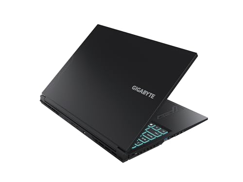 GIGABYTE G6 KF: 16" FHD 1920x1200 165Hz - NVIDIA GeForce RTX 4060 Laptop GPU - Intel Core i7-13620H - 16GB DDR5 RAM - 512GB SSD - Win11 Home - Gaming Laptop (G6 KF-H3US853SH), Black