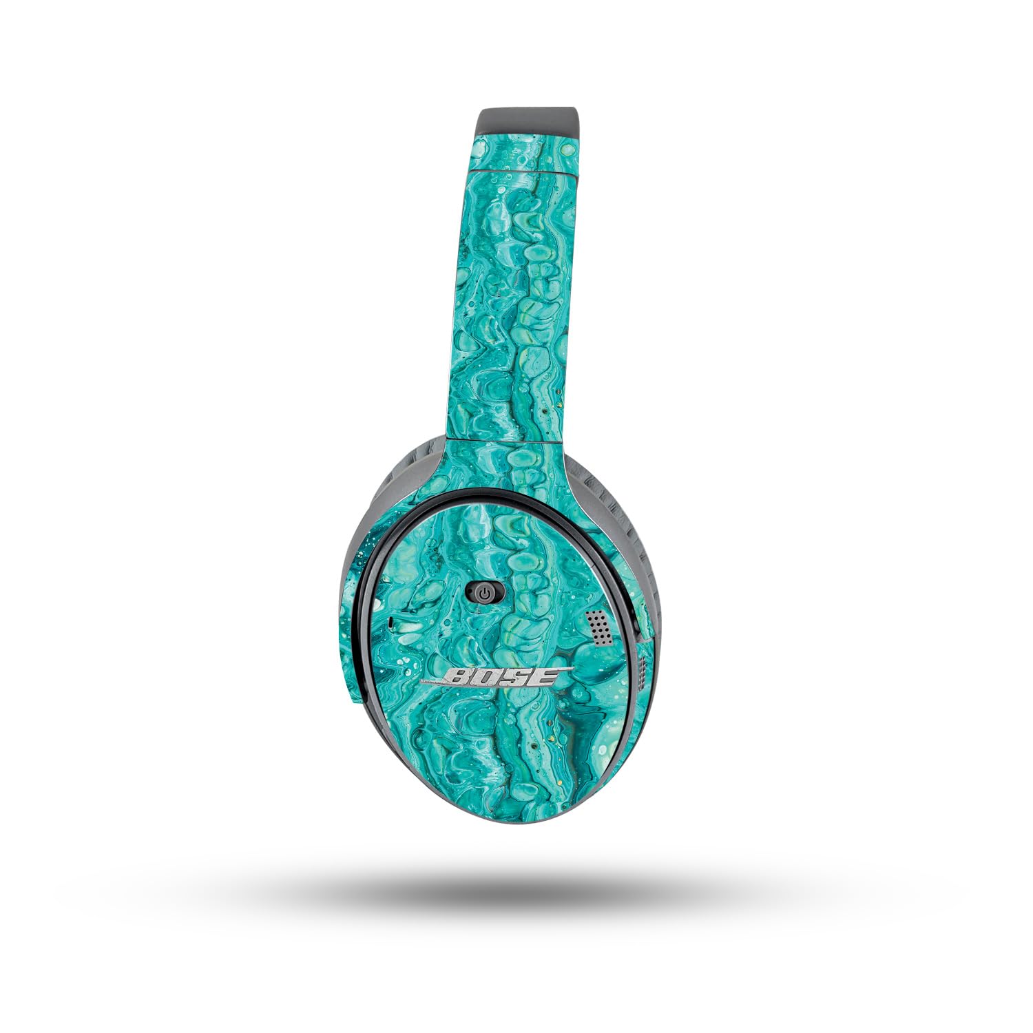 MightySkins Skin Compatible with Bose QuietComfort 35 II Headphones - Sea Limestone | Protective, Durable, and Unique Vinyl Decal wrap Cover | Easy to Apply, Remove, and Change Styles