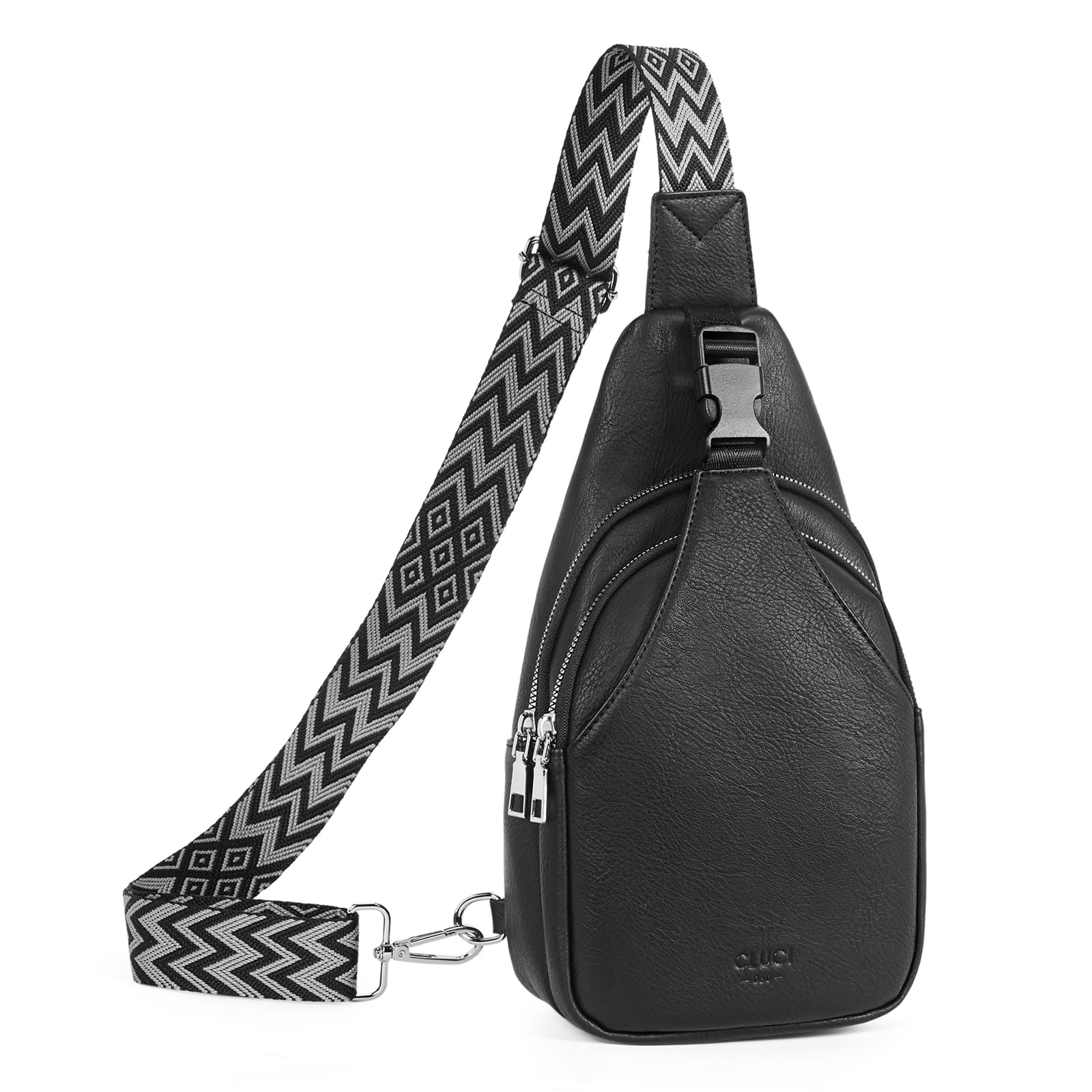 CLUCI Sling Bag for Women, Cross Body Bag for Woman, Crossbody Bags for Women, Crossbody Bag, Leather Sling Backpack, Sling Bag Travel Hiking Cycling