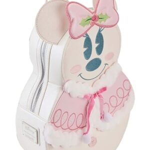 Loungefly Disney Minnie Mouse Pastel Snowman Mini Backpack