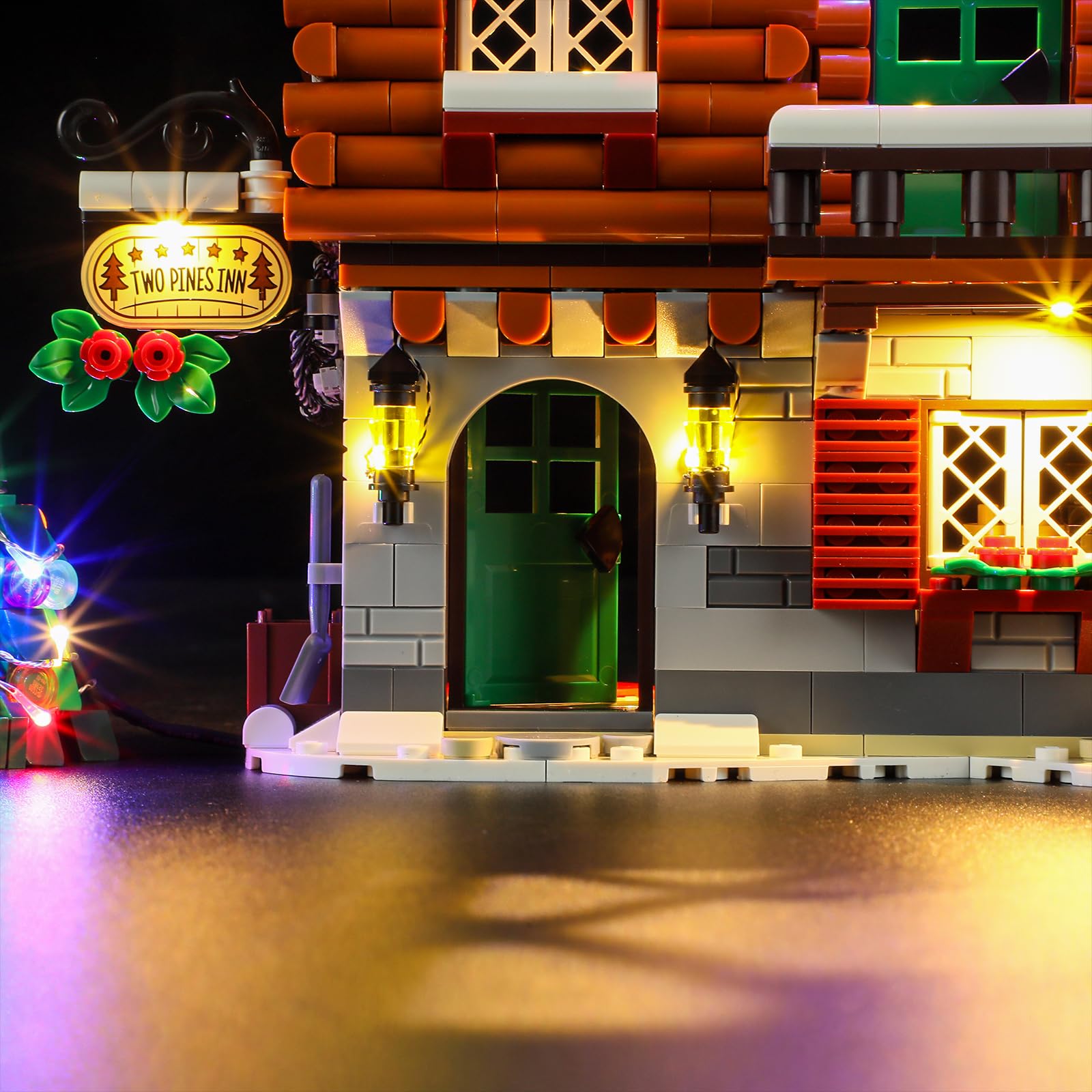 BRIKSMAX Led Lighting Kit for LEGO-10325 Alpine Lodge - Compatible with Lego Icons Christmas Village Building Set- Not Include Lego Set