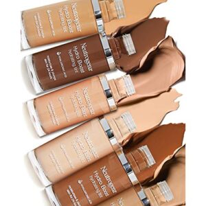 Neutrogena Hydro Boost Hydrating Tint with Hyaluronic Acid, Lightweight Water Gel Formula, Moisturizing, Oil-Free & Non-Comedogenic Liquid Foundation Makeup, 105 Caramel Color 1.0 fl. oz (Pack of 2)