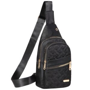 Sling Backpack Crossbody Sling Bag for Women, Small Chest Bag Daypack Cross Body Bag Fanny Pack for Outdoors Hiking