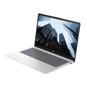 HP Essential 15z Laptop, 15.6" HD Touchscreen, AMD Athlon Silver 7120U, 8GB RAM, 256GB SSD, Webcam, HDMI, Backlit Keyboard, Wi-Fi 6, Windows 11 Home, Silver