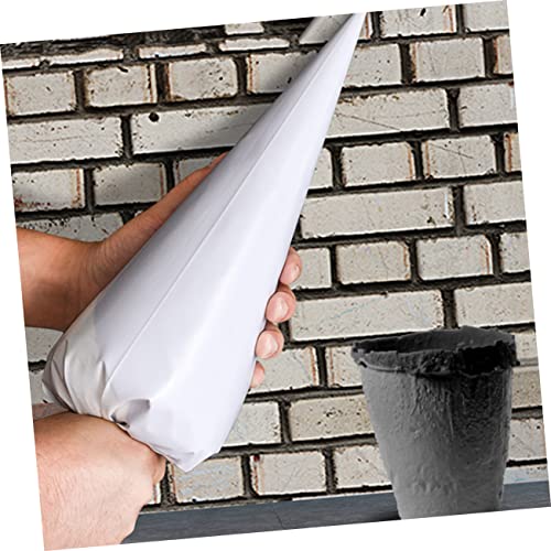 LIGHTAOTAO 100pcs Pointing Bag Grout Bag Grout Sealer Grout Tools for Tile Tip Cement Sealer Bag Grouting Bag Mortar Bag Plastic sealable Bags Tile Tools ldpe Piping White Masonry grouter