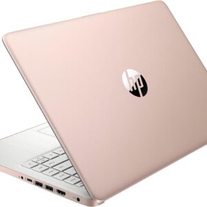 HP Premium Stream 14" HD BrightView Laptop, Intel Celeron N4120, 8GB RAM, 64GB eMMC, Intel UHD Graphics, HD Webcam, 1 Year Office 365, Bluetooth, WiFi, HDMI, Win 11s, Gold, 32GB Hotface USB Card