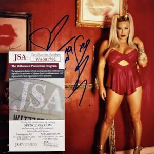 TAYA VALKYRIE SIGNED Autograph 8 x10 PHOTO WRESTLING JSA NXT AEW Witnessed CERTIFIED AUTHENTIC WA001792