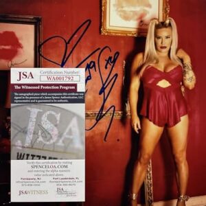 TAYA VALKYRIE SIGNED Autograph 8 x10 PHOTO WRESTLING JSA NXT AEW Witnessed CERTIFIED AUTHENTIC WA001792