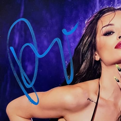 SARAYA Signed Autograph 8" x 10" PHOTO WRESTLING PAIGE MODEL JSA WITNESSED CERTIFIED AUTHENTIC WA795567