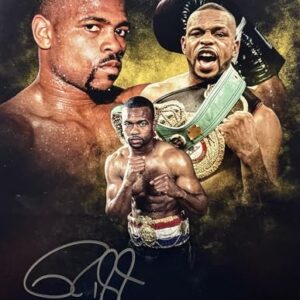 ROY JONES JR. Signed Autograph 11" x 14" PHOTO BOXING Middleweight Champion JSA Witnessed CERTIFIED AUTHENTIC WA338243