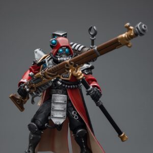 JoyToy Warhammer 40K: Adeptus Mechanicus Skitarii Ranger with Transuranic Arquebus 1:18 Scale Action Figure